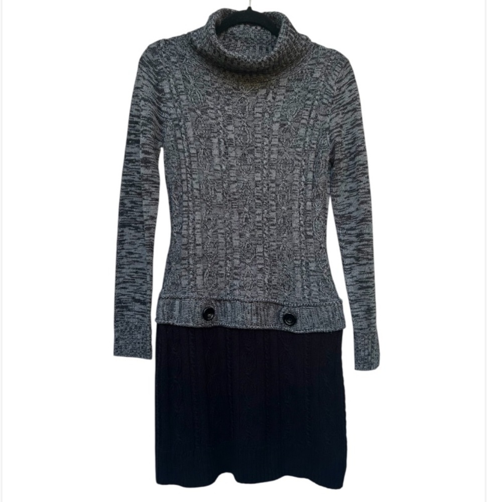 IZ Byer drop waist sweater dress L